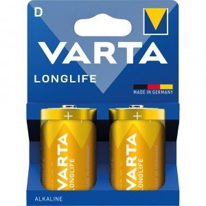 Baterie 4120 Longlife R20(typD) Longlife 2szt. NEW Varta