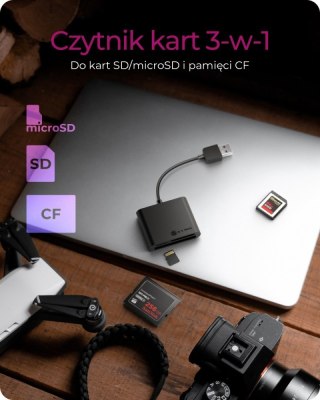 Czytnik kart IB-CR301-U3 USB 3.0 IcyBox