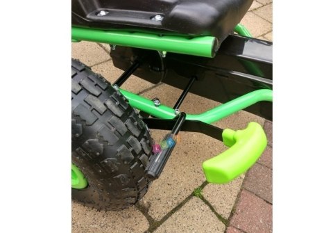 Gokart Zielony A-15 Pompowane Koła LEAN CARS