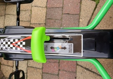 Gokart Zielony A-15 Pompowane Koła LEAN CARS