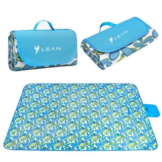 Koc Piknikowy Plażowy Składany Wzory LEAN 150 x 200cm LEAN