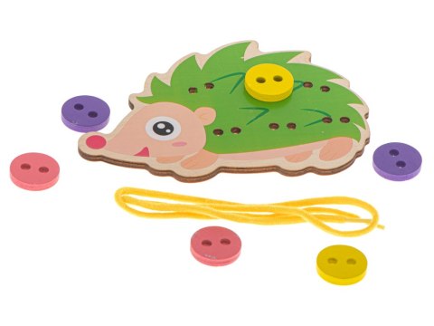 Zestaw edukacyjny do nauki szycia guzików jeż jeżyk Kik Sp. z o. o. Sp. k.