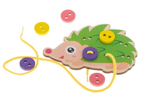 Zestaw edukacyjny do nauki szycia guzików jeż jeżyk Kik Sp. z o. o. Sp. k.