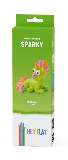Masa plastyczna JEDNOROŻCE SPARKY 3PAK CEE Tm Toys