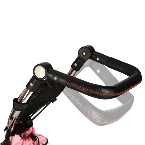 Rowerek trójkołowy Trike Fix V3 rower spacerówka 3w1 obracany 360 wolne koło różowy Kik Sp. z o. o. Sp. k.