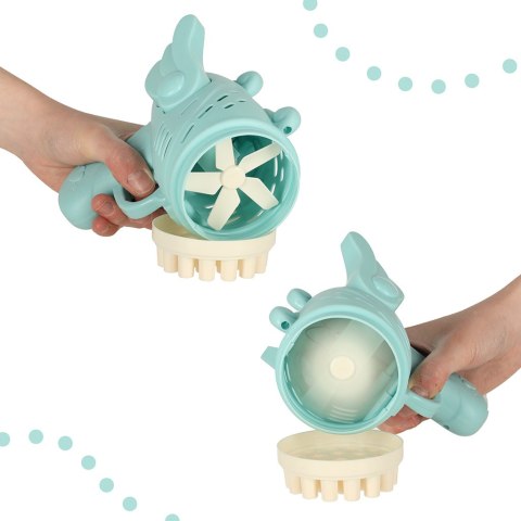 Pistolet do baniek mydlanych bańki mydlane ze skrzydłami niebieski Kik Sp. z o. o. Sp. k.