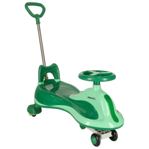 Jeździk grawitacyjny LED Swing FIX S2 skuter z rączką zielony max 100kg Kik Sp. z o. o. Sp. k.