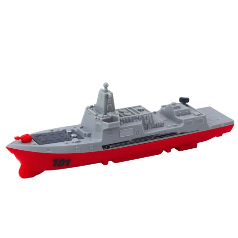 Zestaw Militarny Statek Łódź Podwodna Myśliwce Pociski LEAN Toys