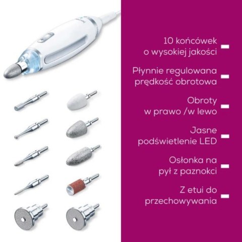Zestaw do manicure i pedicure MP62 Beurer