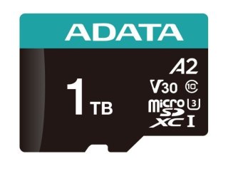 Micro SD PremierPro 1TB UHS1 U3 V30 100/85 MB/s + adapter Adata