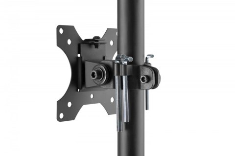 Mobilne stanowisko pracy z uchwytem na monitor, klawiaturę/mysz i komputer PC - z elastyczną regulacją wysokości Digitus