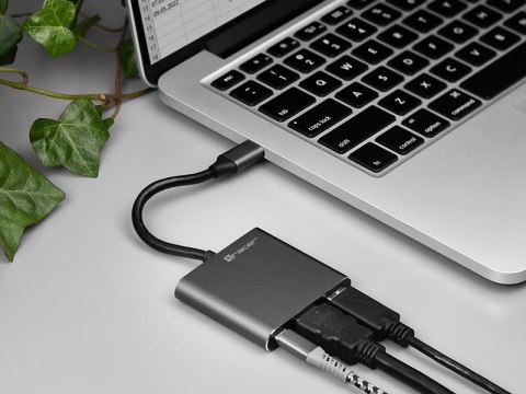 Adapter A-1 USB-C HDMI 4k, USB 3.0, PDW 100W Tracer