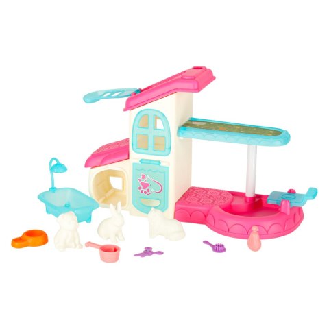 SPA dla zwierząt domek malowanie kąpanie zwierząt mazaki zmywalne akcesoria 26 elementów Kik Sp. z o. o. Sp. k.