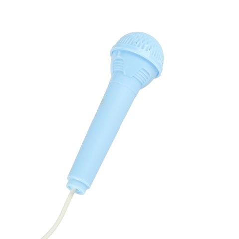 Keyboard dla dzieci pianinko interaktywne organki 37 klawiszy mikrofon statyw niebieski Kik Sp. z o. o. Sp. k.