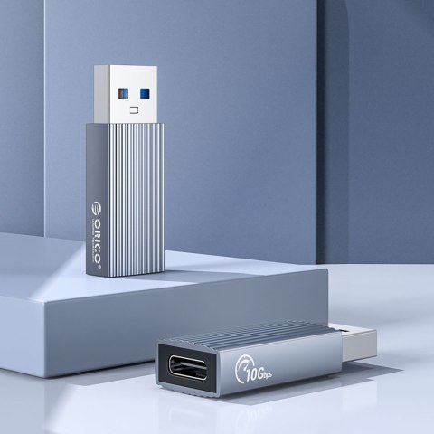 Adapter AH-AC10 przejściówka USB-C na USB-A - szary ORICO