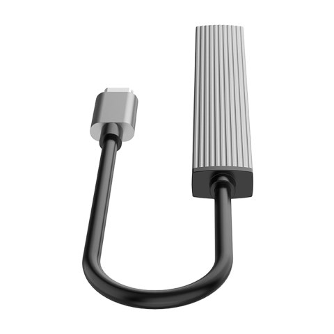 Hub AH-13 stacja dokująca rozdzielacz USB-C na 4x USB-A - szary ORICO