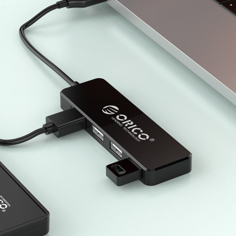Hub FL01 stacja dokująca rozdzielacz USB-A na 4x USB-A - czarny ORICO