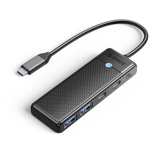 Hub PAPW2AC-C3 rozdzielacz USB-C na USB-A USB-C - czarny ORICO