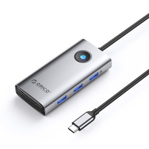 Hub PW11-6P rozdzielacz USB-C na USB-A USB-C HDMI - szary ORICO