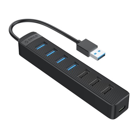 Hub rozdzielacz TWU32-4A USB-A - USB-A USB-C 5V/3A - czarny ORICO
