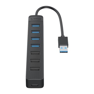 Hub rozdzielacz TWU32-4A USB-A - USB-A USB-C 5V/3A - czarny ORICO