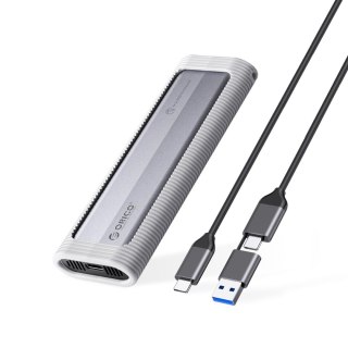 Kieszeń obudowa na dysk AXM2F-V1 M.2 NGFF USB-C 5Gb/s - szara ORICO