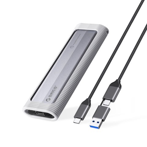 Kieszeń obudowa na dysk AXM2F-V1 M.2 NGFF USB-C 5Gb/s - szara ORICO