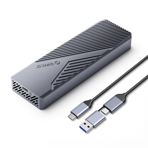 Kieszeń obudowa na dysk CNM2-G20 M.2 NVME USB-C 20Gb/s - szara ORICO