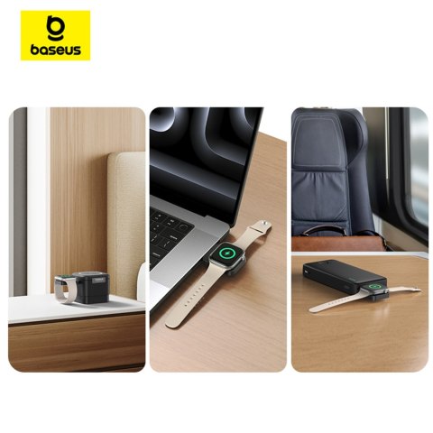 Ładowarka indukcyjna magnetyczna do Apple Watch MagPro 2.5W - czarna BASEUS