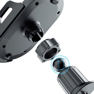 Uchwyt na smartfona F2+ na kratkę nawiewu zaciskowy - czarny DUDAO