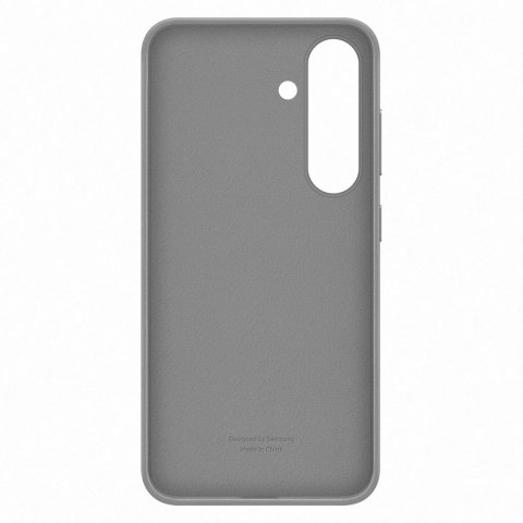 Etui plecki z ekoskóry Samsung KindSuit Case do Samsung Galaxy S25 - szare SAMSUNG