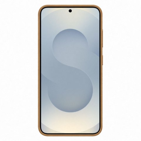 Etui plecki z ekoskóry Samsung KindSuit Case do Samsung Galaxy S25 - złote SAMSUNG