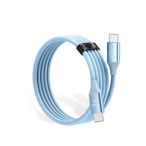 Kabel przewód CDX 100W 5A Power Delivery USB-C 1m - niebieski ORICO