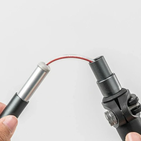 Kijki trekkingowe nordic walking aluminiowe 110 - 130 cm - brązowe Qunature