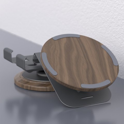 Podstawka stojak do telefonu 360 stopni metalowy - szary DUDAO