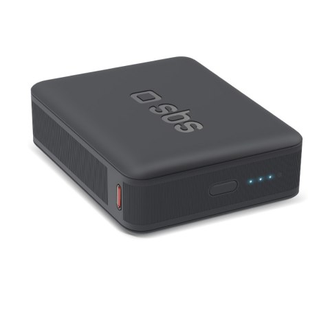 Powerbank 10000 mAh Power Delivery - czarny SBS