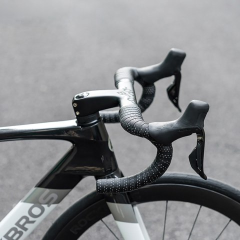 Owijka na kierownicę rowerową z pianki EVA wytłaczana - żółta ROCKBROS