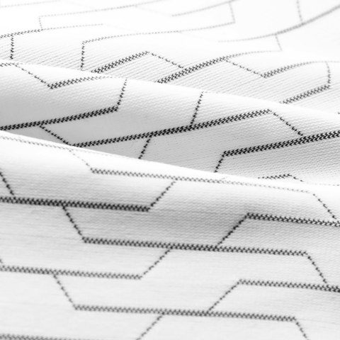 Rękawiczki sportowe rowerowe pełne wiosenno-letnie rozmiar S - biało-czarne ROCKBROS