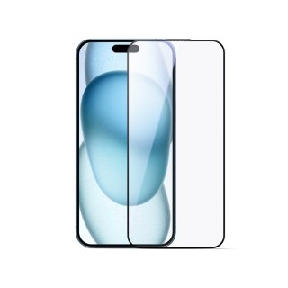 Szkło hartowane z czarną ramką 2.5D Anti-Blue Light Dustproof na iPhone 15 Plus/16 Plus JOYROOM