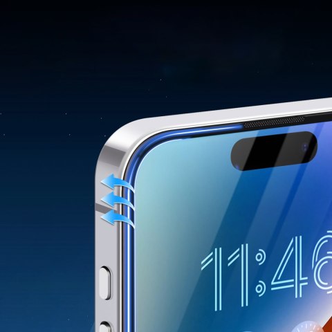 Szkło ochronne hartowane Corning Eyecare na iPhone 15 Plus/16 Plus JOYROOM