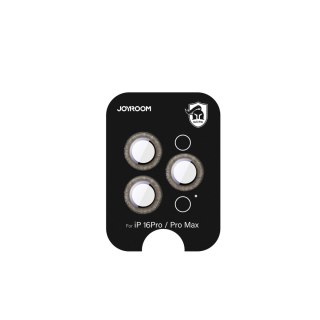 Szkło ochronne na obiektywy iPhone 16 Pro/16 Pro Max - brązowe JOYROOM