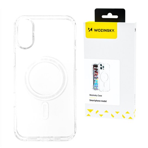 Etui case na Samsung Galaxy S24 FE Ultra Clear MagSafe - przezroczyste WOZINSKY