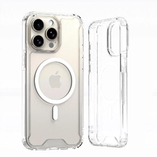 Etui ochronne na Samsung Galaxy S25 Clear Corner Case MagSafe - przezroczyste WOZINSKY
