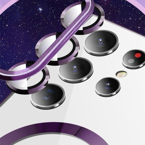 Etui pokrowiec na Samsung Galaxy S24 FE Electroplated Magsafe - złote WOZINSKY