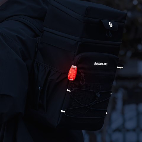 Plecak rowerowy turystyczny wodoodporny z komorą chłodzącą 14l - czarny ROCKBROS