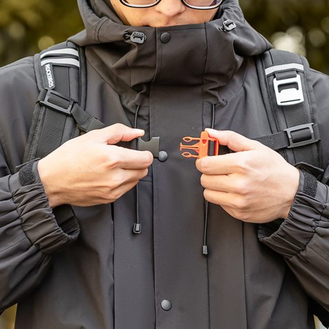 Plecak rowerowy turystyczny wodoodporny z komorą chłodzącą 14l - czarny ROCKBROS