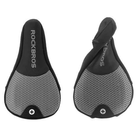 Pokrowiec nakładka na siodełko rowerowe rozmiar L - szary ROCKBROS