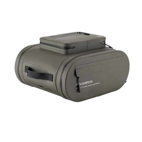 Sakwa rowerowa wodoodporna kufer na bagażnik 14l - szary ROCKBROS