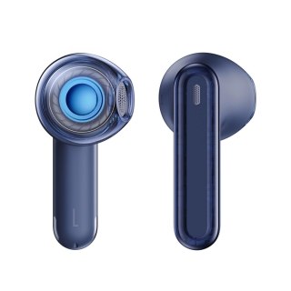 Słuchawki bezprzewodowe Bowie E5x TWS - niebieskie BASEUS