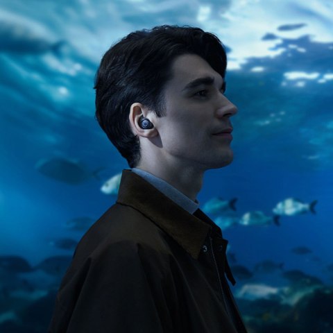 Słuchawki bezprzewodowe Bowie MA20 Pro TWS z ANC i IPX6 - czarne BASEUS